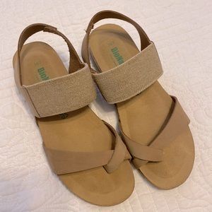 BioNatura Women's Sandals Nubuck Leather Strap Size EU 38/7 US